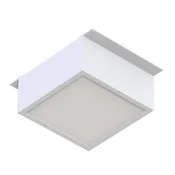 Встраиваемый светильник   6W Белый дневной 047929 DL-GRIGLIATO-S90x90 IP40 квадрат белый металл
