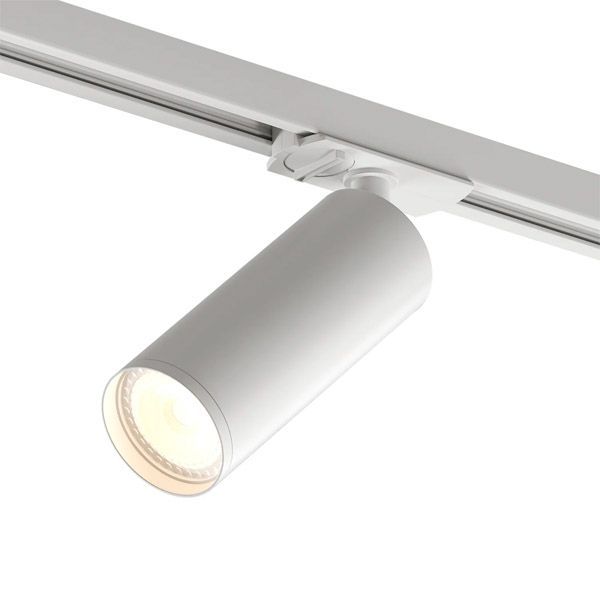 Трековый светильник  15W SOLID TUBE DK6202-WH под лампу GU10 IP20 на шинопровод белый
