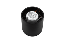Накладной светильник  20W Белый теплый 005242 FA GW-8701-20-BL-WW 220V цилиндр черный матовый