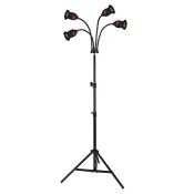 Светильник для фитоламп UL-00013451 UML-P200 E27x4 BLACK PLANT черный на штативе IP20