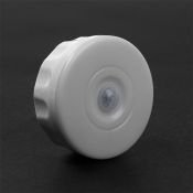 Круглый светильник   4W Белый мебельный 6500K 6led накладной белый на батарейках