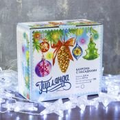 гирлянда БАХРОМА Белый с насадками «Олень» 138 LED, IP20