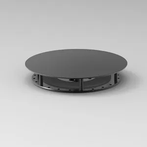 Крепление для гибкого неона MOONLIGHT-BASE-ROUND-D18-M Black 045693