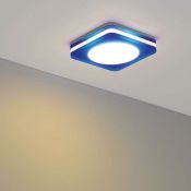 Встраиваемый светильник   5W Белый дневной  020836 LTD-80x80SOL-B-5W 4000K 220V IP40 квадратный синий Уценка!!!