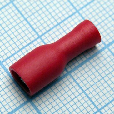 Наконечник кабельный FDFD1.25-187/РППИ-М 1.5-(4.8) красный