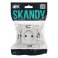 Штепсельная розетка встраиваемая IEK SKANDY 10А SK-R13-10-K01 SK-R01W без з/к с з/ш арктический белый