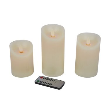 фигурка  светодиодная набор СВЕЧИ Белый теплый UL-00012459 ULD-F065 WW RC CANDLE SET3