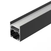 алюминиевый профиль SL-LINE-4050-3L-2000 ANOD BLACK 044670