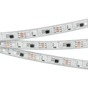 Светодиодная лента 12V 14.4W/m 026365(3) SPI-P-B60-12mm RGB-PX3 (5060, 300 LED x3, 16703) герм (силиконовая трубка)