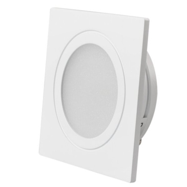 Встраиваемый светильник   3W Белый 020763  LTM-S60x60WH-Frost 110deg 220V квадратный встраиваемый белый