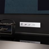 Розетка телевизионная встраиваемая VOLTUM S70 оконечная TV+SAT белый глянцевый