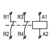 Контактор VSM220-02/230V, 2x20 A, 2 x отключающий, ручное управление 8595188128100