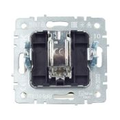 ТВ-розетка встраиваемая оконечная IEK BRITE BR-A10-O-K10 РТВ11-0-БрКр бежевый