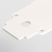 Заглушка торцевая встраиваемая S35 TRA004EC-22W белый