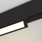 Магнитный трековый светильник  6W Белый теплый MAG-FLAT-FOLD-45-S205 100deg  24V на магнитный шинопровод черный 026987