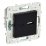 Розетка встраиваемая USB IEK SKANDY A+C 18Вт SK-U22-018-K02 SK-R13Bl черный