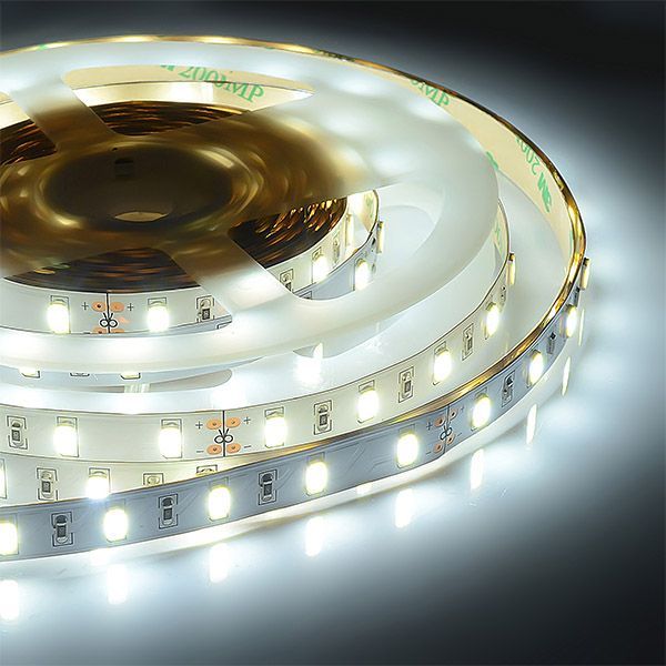 Светодиодная лента Белый 5630 24V 22W/m 60Led/метр 00-312 PRO 10мм IP20 Светодиодная лента Белый 5630 24V 22W/m 60Led/метр 00-312 PRO 10мм IP20
