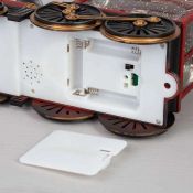 фигурка  светодиодная &quot;Паровоз&quot; 31х17,5х10 см, пластик, USB, батарейки ААх3, свечение тёплое белое