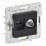 Розетка встраиваемая комбинированная IEK SKANDY SK-AK20-2-K02 SK-A15Bl TV+RJ45 кат.6 черный