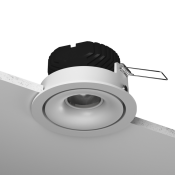 Светильник 12W Белый теплый COMBO DL-FS-1006-60-W-12-WW 60deg 220V IP20 круглый встраиваемый белый