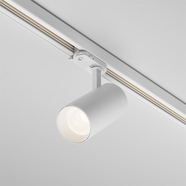 Трековый светильник 20W Белый теплый - белый дневной TR197-3-20WCCT-M-W Фокус / Focus Led Trinity IP20 белый