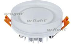 Встраиваемый светильник   5W Белый дневной  020216 LTD-80R-Crystal-Roll 220V IP40 круглый белый Уценка!!!