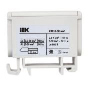 Клемма вводная силовая КВС 6-50мм2 серая YZN12-050-K03 IEK