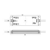 Блок питания (AC-DC) 24V  60W 00-00045139 MTPW2-60-24 герм IP67 металл
