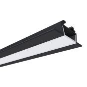 комплект профиля с экраном 08-03-ЧБ Apeyron встраиваемый черный