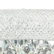 Люстра накладная Osgona без лампы Monile 704214 21х40W E14 овальная хром/прозрачный