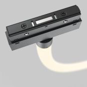 Трековый подвесной светильник 20W Белый теплый TR101-2-20W3K-B Тау / Tau Gravity 3000K чёрный