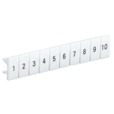 Маркеры для КПИ-4мм2 с нумерацией №№ 1-10 YZN11M-004-K00-10 IEK