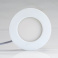 Встраиваемый светильник-панель   4W Белый теплый  020104 DL-85M-4W 220V IP20 круглый белый Уценка!!!