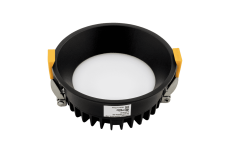 Встраиваемый светильник   9W Белый теплый 005649  WL-BQ 220V IP20 круглый черный