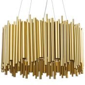 Люстра подвесная Lightstar без лампы 816102 SAVONA  10х40W G9 золото