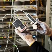 Тестер сетевого кабеля RJ-45+RJ-11