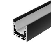 алюминиевый профиль S-LUX SL-LINE-3535-TRAY-2000 BLACK 062192