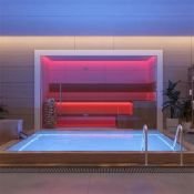 Светодиодная лента RGB CSP 24V 15W/m 540Led/метр герм (PFS - полная силиконовая экструзия) 051234 CSP-PFS-X540-12mm TWP100 IP68