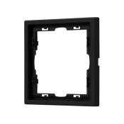 Рамка пластик 1 пост Arlight FRM-NOBE-SFPL-1-BK черная