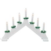 фигура с лампами накаливания НОВОГОДНЯЯ ГОРКА UL-00007388 UDL-L7101-007-SWA-WW WHITE BRIDGE
