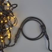 Удлинитель для гирлянд UL-00013223 UCX-F90 E-1M-BK черный 1м статика-мерцание IP67