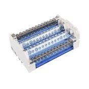 Шины на DIN-рейку в корпусе (кросс-модуль) ШНК 4х15 3L+PEN YND10-4-15-125 IEK