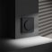 Светорегулятор встраиваемый VOLTUM S70 поворотно-нажимной 600 Вт графит