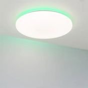 Накладной светильник  50W Белый-MIX-RGB 057444 SP-FAVOR-R600 100deg 220V круглый белый IP54 Tuya Zigbee