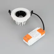 Встраиваемый светильник   8W Белый дневной 037186 MS-FORECAST-BUILT-TURN-R82-8W 220V IP20 круглый белый