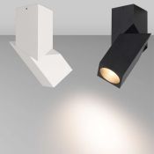 Накладной светильник  12W Белый дневной 026770(1) SP-TWIST-SURFACE-S60x60 BK IP40 поворотный прямоугольный черный