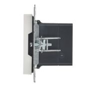 Розетка встраиваемая USB IEK BRITE A+C 18Вт BR-U22-018-K01 РЮ11-1-БрБ белый