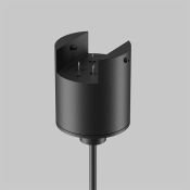 Трековый светильник  7W Белый теплый Стан/Waist Elasity 38deg TR167-1-7W3K-M-B на шинопровод черный
