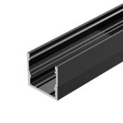 алюминиевый профиль SL-MINI-15-3000 BLACK 061611