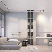 Трековый светильник  16W MIX 053813 MAG-ORIENT-DOTS-L465 Day4000-MIX прямоугольник трековый черный TUYA